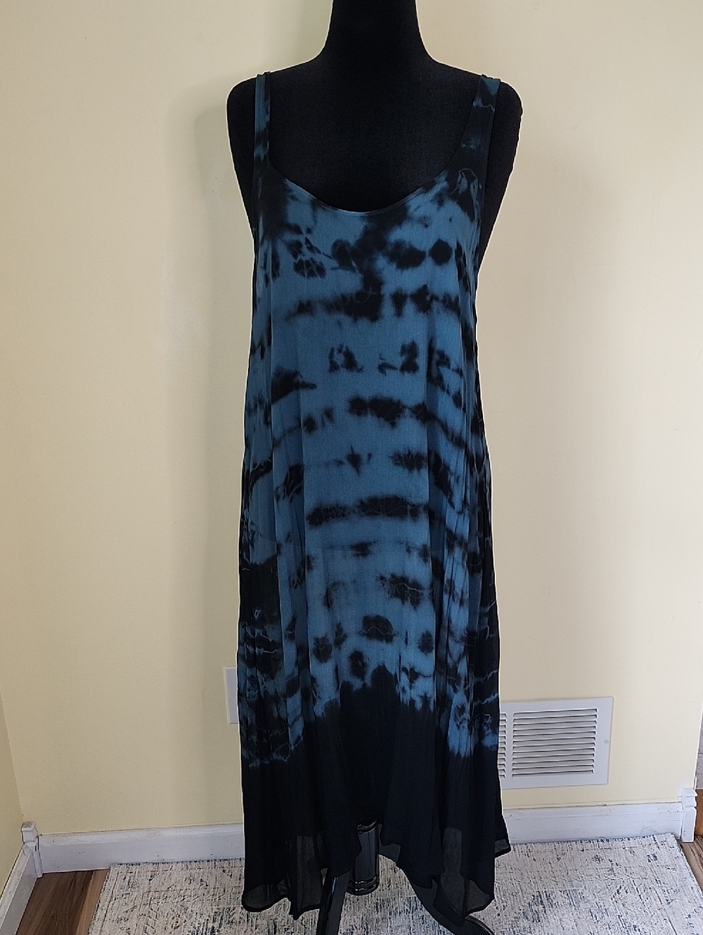LACUSA Tie Dye Slip Dress sz M